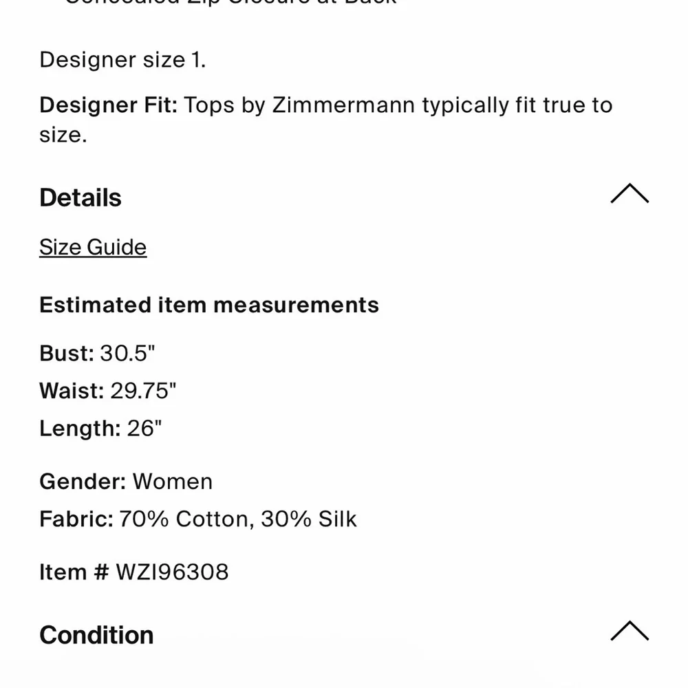 Zimmermann Floral Patchwork Top - Picture 7 of 7